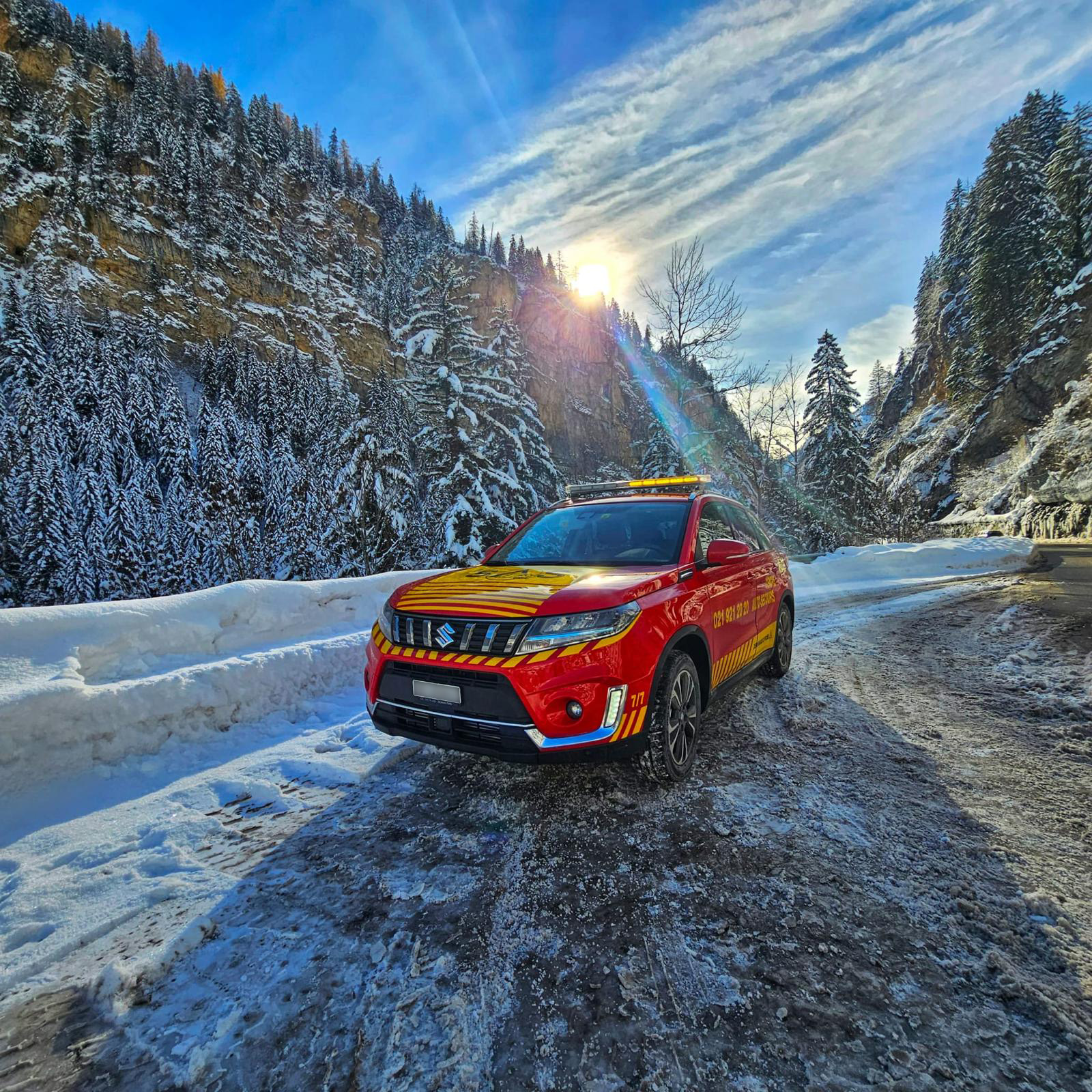 AutoSecoursVevey header accueil